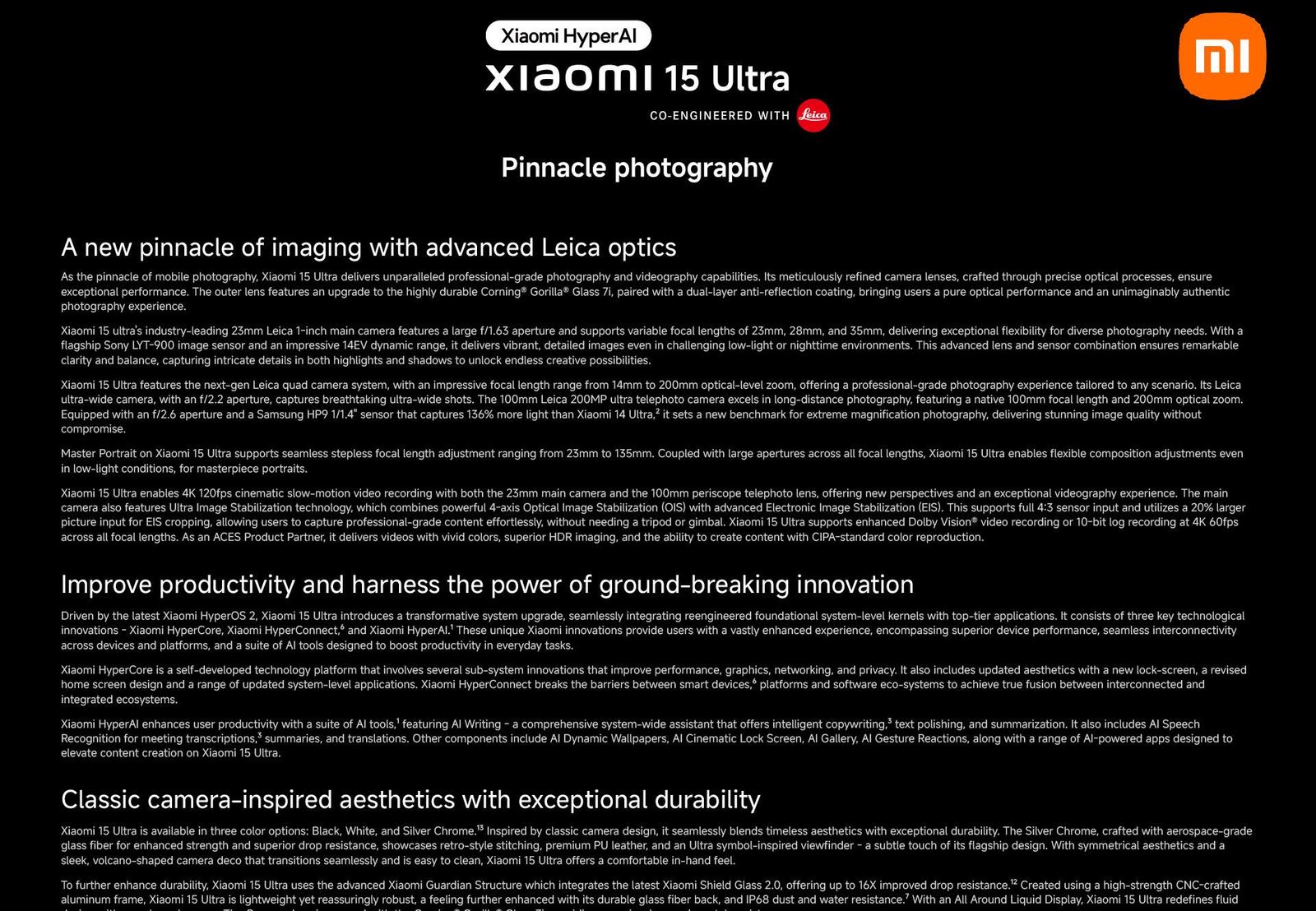 Xiaomi 15 Ultra (16GB-512GB)