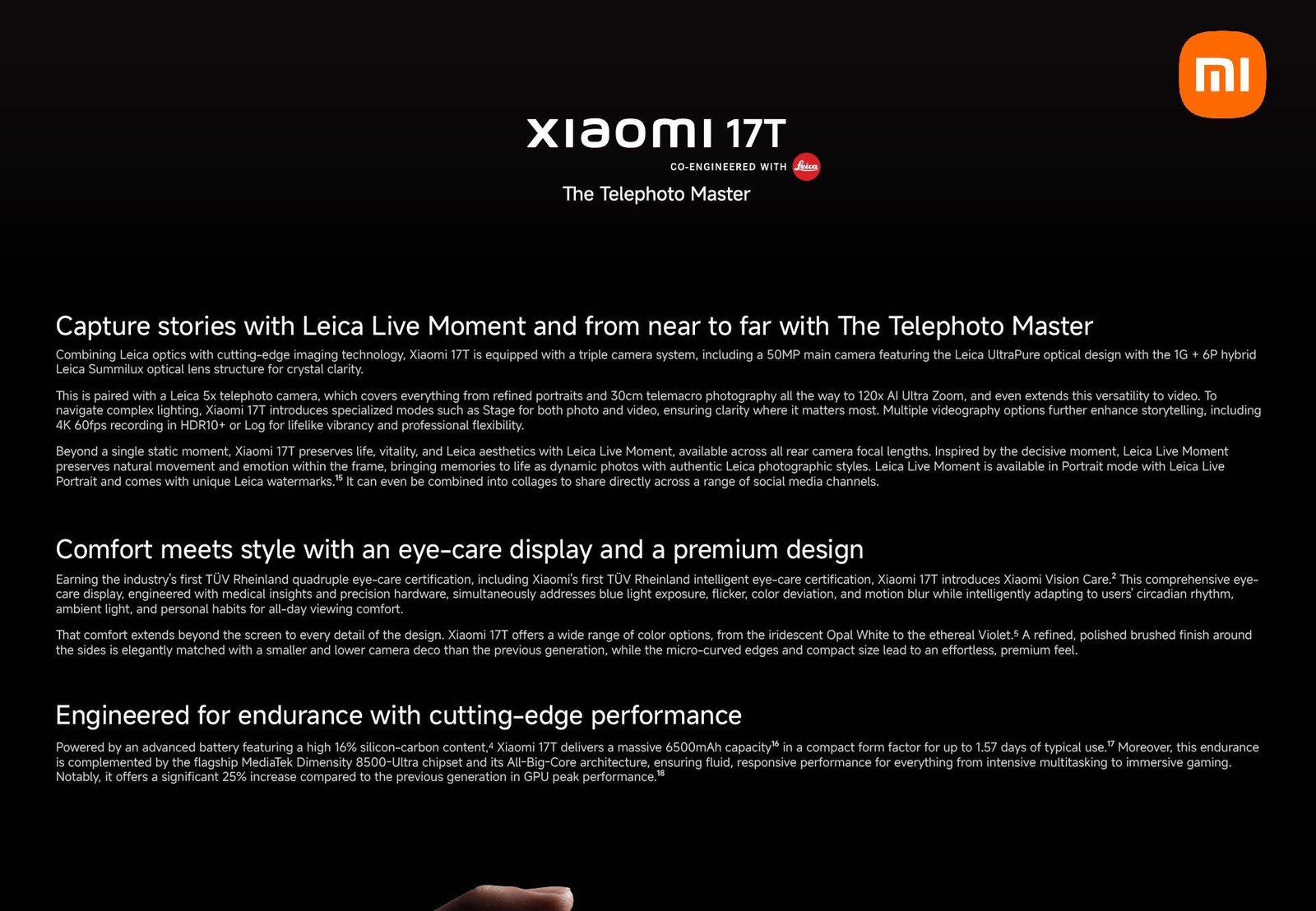 Xiaomi 17T (12GB-512GB)