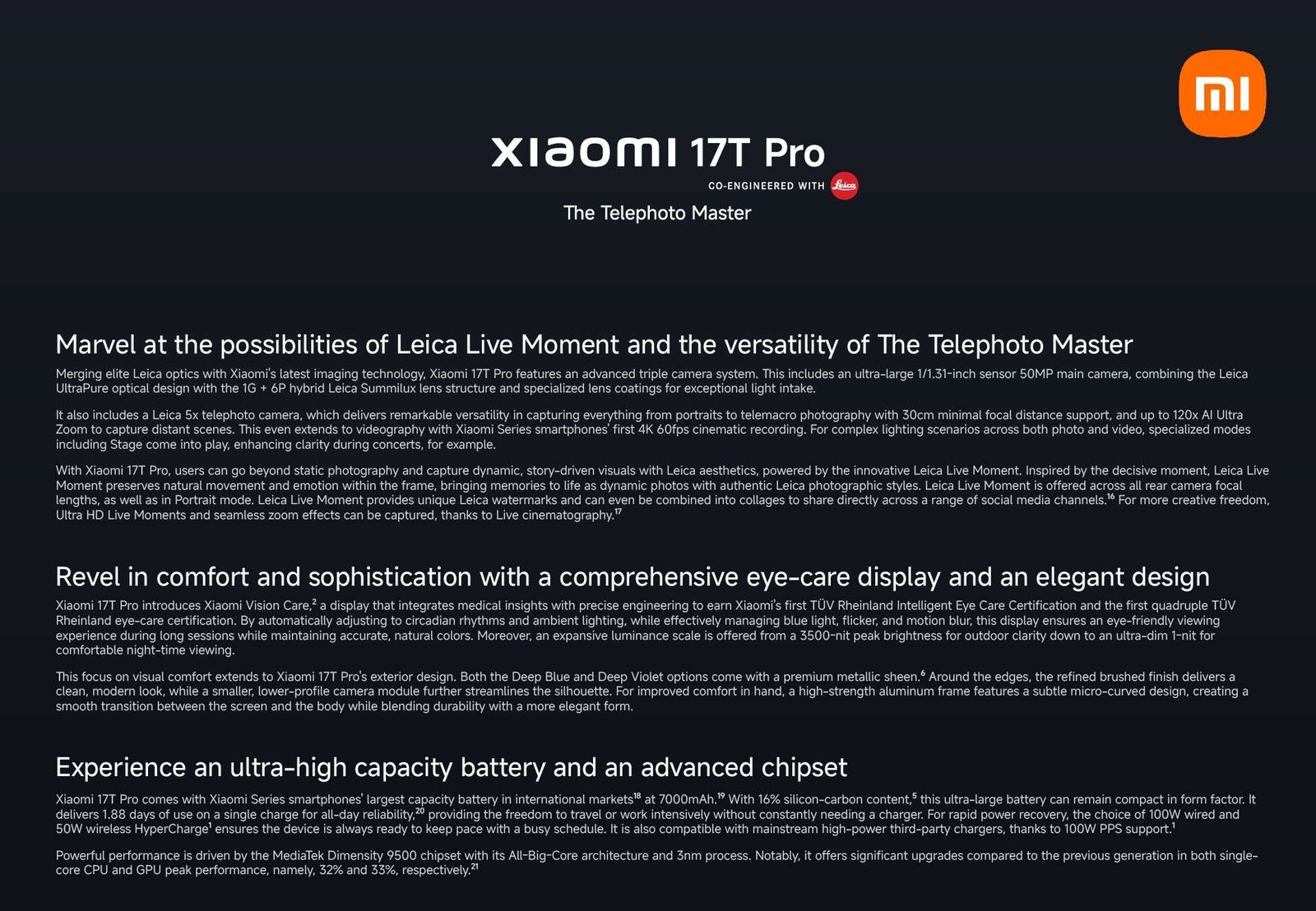 Xiaomi 17T Pro (12GB-512GB)